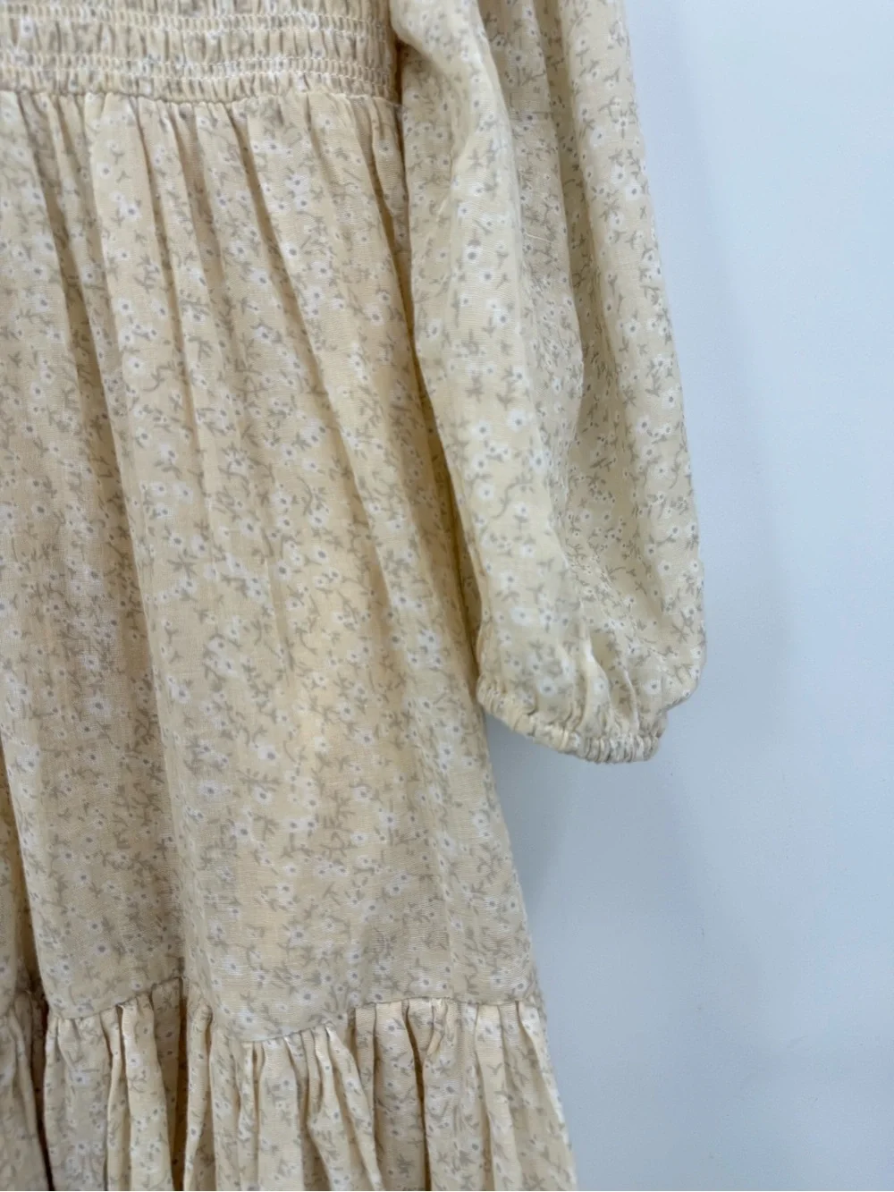 Ivy City Co. Madeline Floral Smocked Midi Dress Size XXL